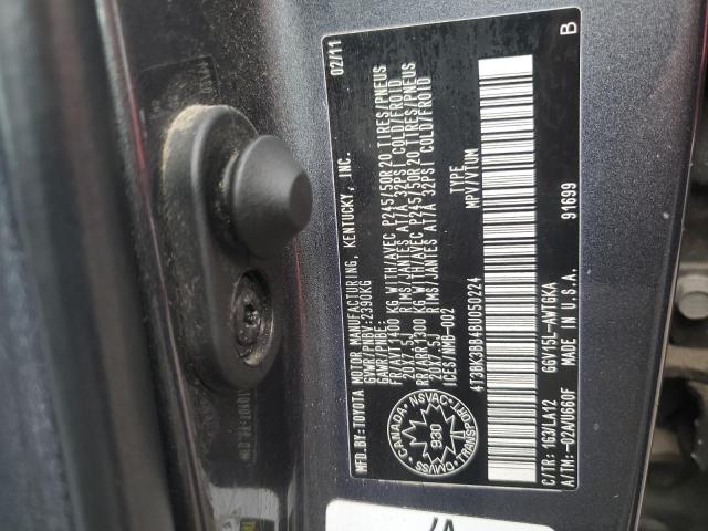 2011 TOYOTA VENZA - 4T3BK3BB4BU050224