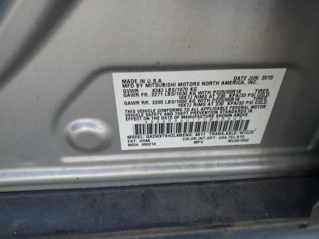 2015 MITSUBISHI OUTLANDER 4A4AR4AU1FE038845