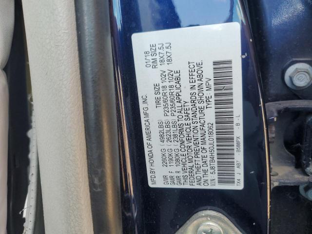 2018 ACURA RDX TECHNO - 5J8TB4H50JL018062