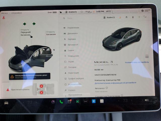 2021 TESLA MODEL 3 5YJ3E1EA2MF018318