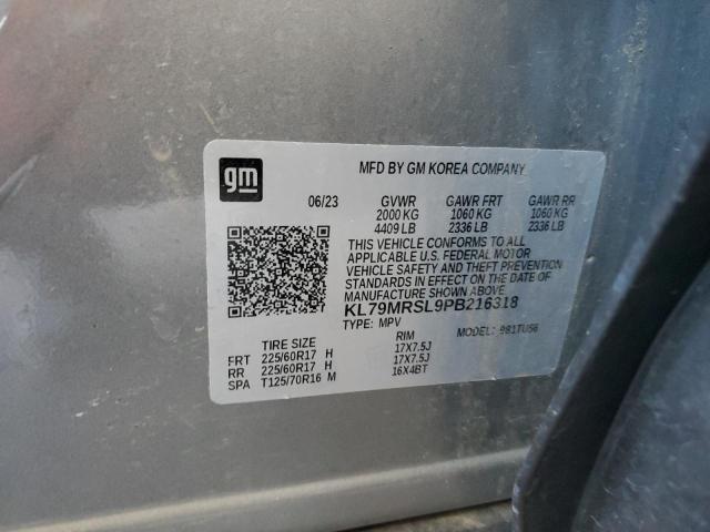 2023 CHEVROLET TRAILBLAZE KL79MRSL9PB216318