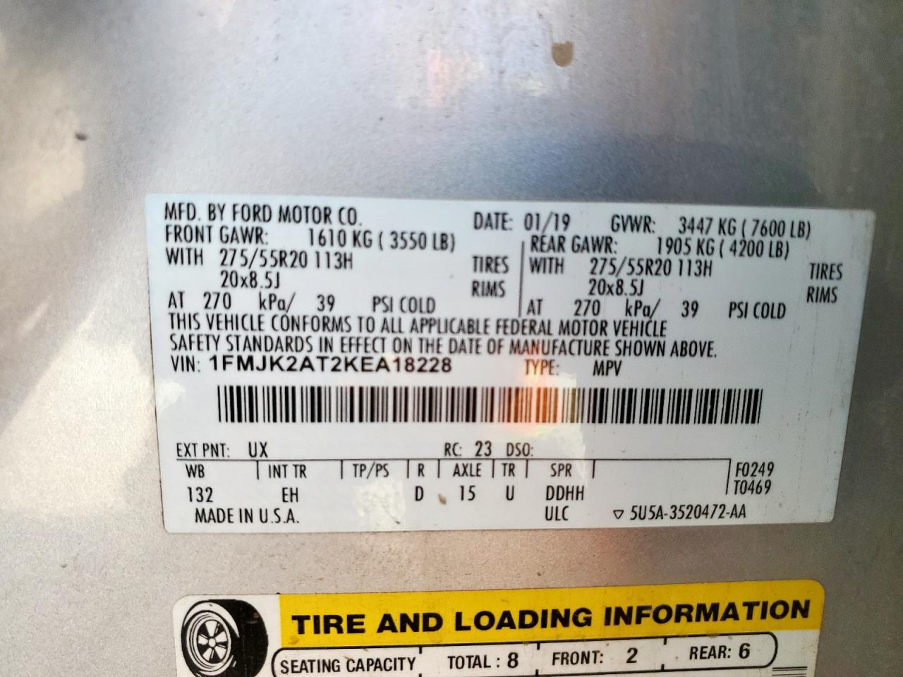 FORD EXPEDITION MAX LIMITED