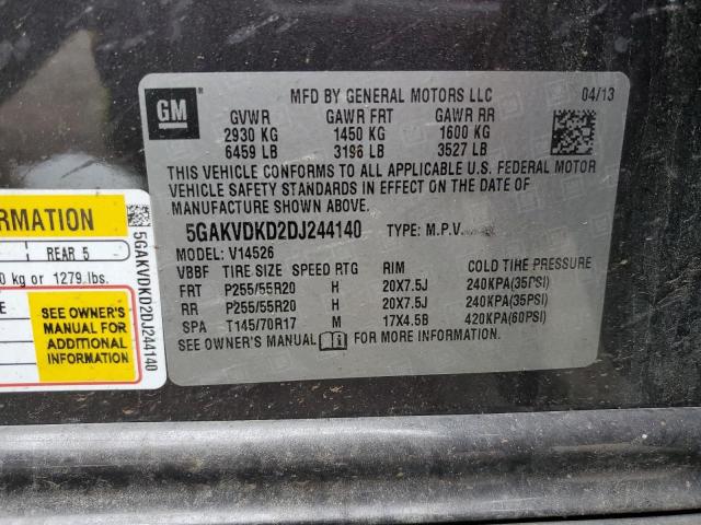 2013 BUICK ENCLAVE - 5GAKVDKD2DJ244140