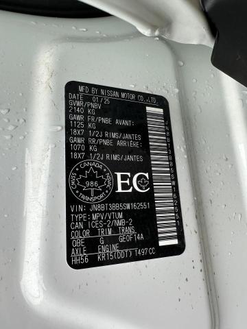 2025 NISSAN ROGUE SV JN8BT3BB5SW162551