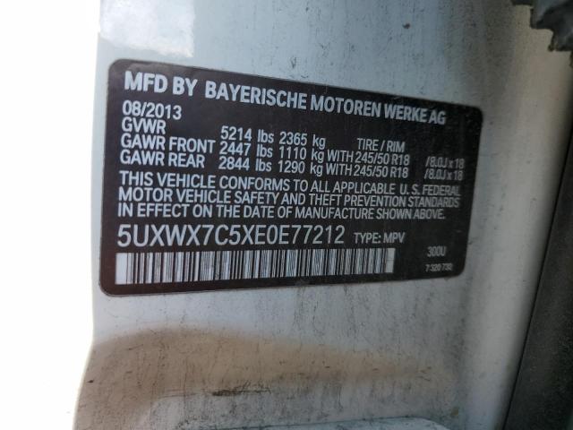 2014 BMW X3 XDRIVE3 - 5UXWX7C5XE0E77212