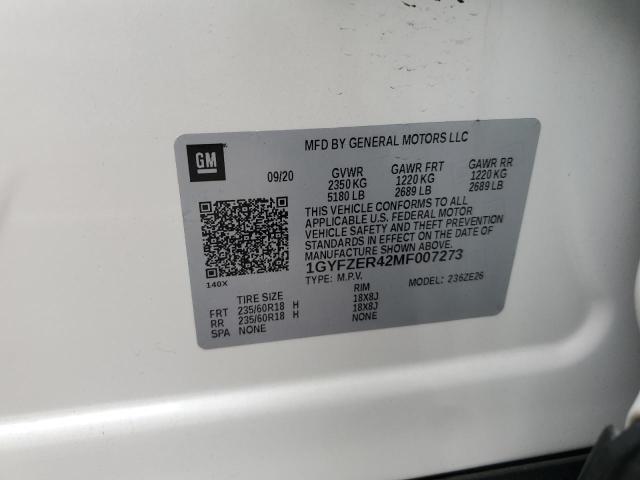 2021 CADILLAC XT4 SPORT 1GYFZER42MF007273