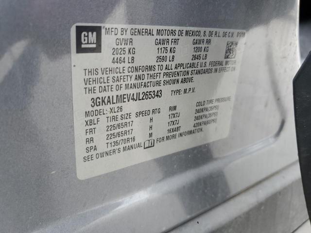 2018 GMC TERRAIN SL 3GKALMEV4JL265343