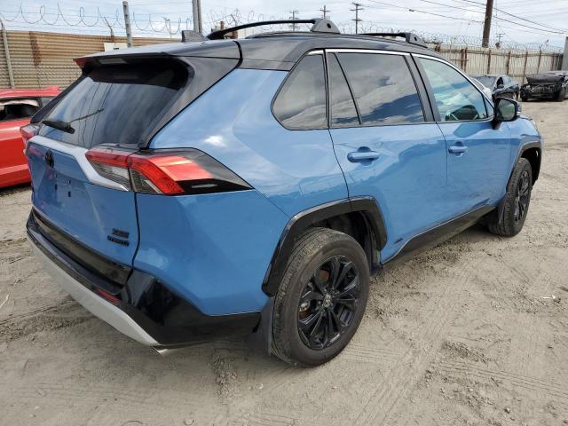 TOYOTA RAV4 XSE 2024 blue  hybrid engine 2T3E6RFV3RW051870 photo #4