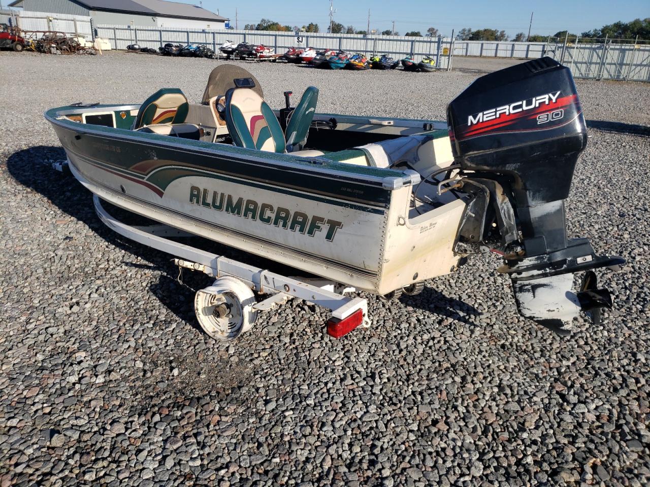 Lot #3282999711 1997 ALUMACRAFT BOAT
