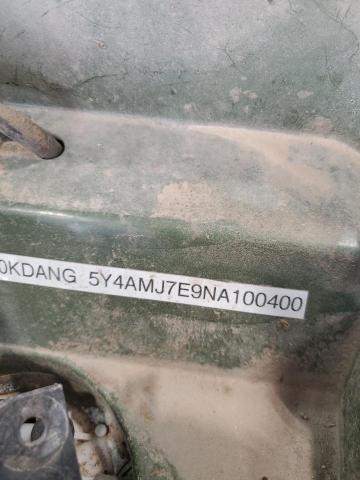 2022 YAMAHA YFM700 5Y4AMJ7E9NA100400