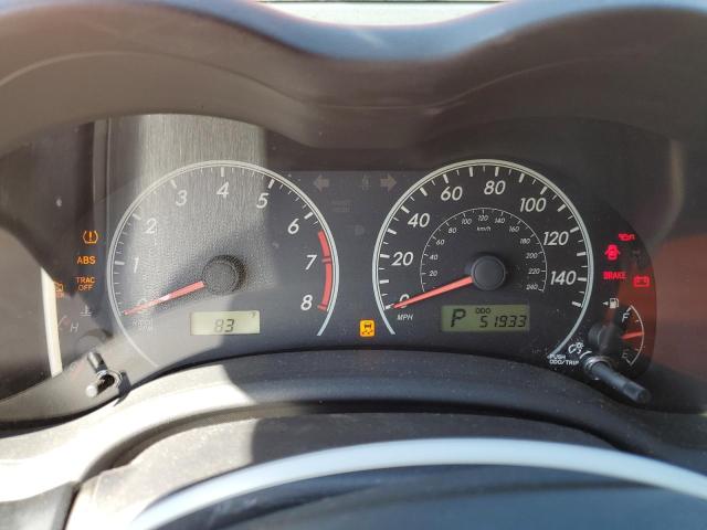 2012 TOYOTA COROLLA BA #3293559479