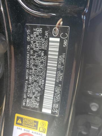 2016 LEXUS ES 300H JTHBW1GG2G2103336