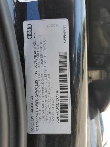 2018 AUDI A6 PRESTIG WAUH3AFC9JN073340