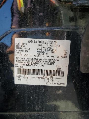 2018 FORD EDGE SPORT 2FMPK4AP9JBC07283