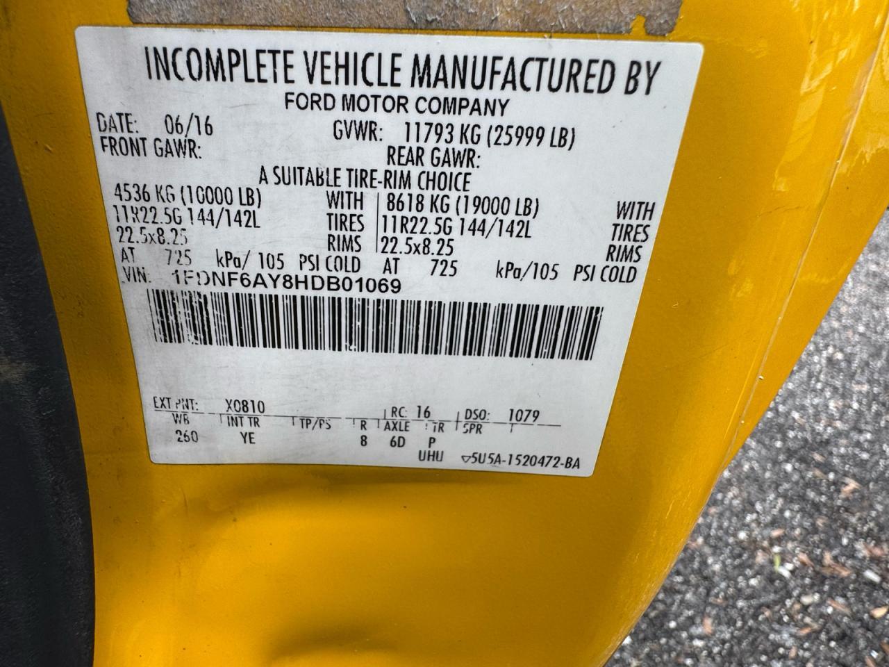 FORD F650 SUPER DUTY