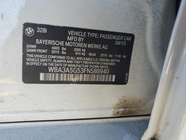 2015 BMW 328 I WBA3A5G53FNS88940