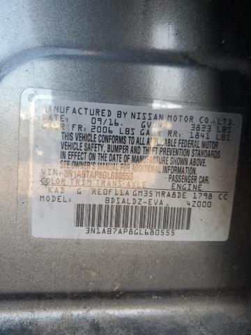 2016 NISSAN SENTRA S 3N1AB7AP8GL680555