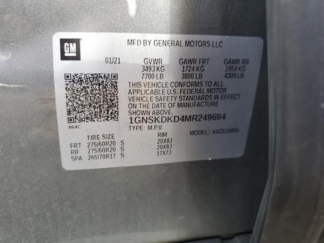 CHEVROLET SUBURBAN K1500 Z71