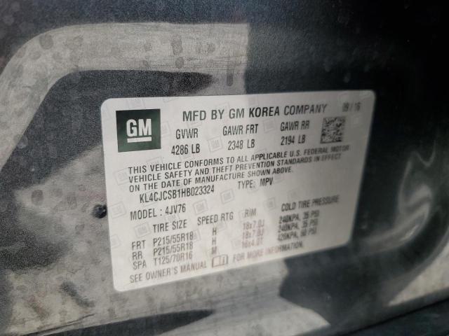 2017 BUICK ENCORE ESS KL4CJCSB1HB023324