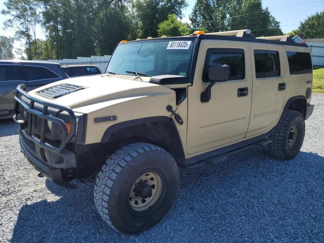 HUMMER H2 2004 tan  gas 5GRGN23UX4H119707 photo #1