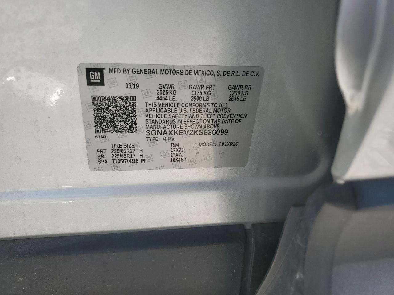 CHEVROLET EQUINOX LT