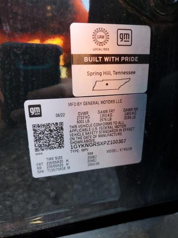 2023 CADILLAC XT5 SPORT - 1GYKNGRSXPZ100307