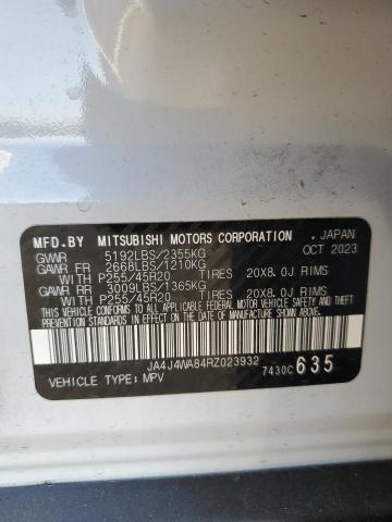2024 MITSUBISHI OUTLANDER - JA4J4WA84RZ023932
