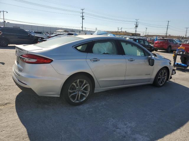 FORD FUSION TIT 2019 silver  hybrid engine 3FA6P0RUXKR105228 photo #4