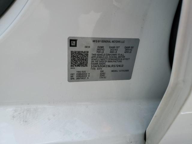 2020 GMC YUKON XL K - 1GKS2GKC6LR172413