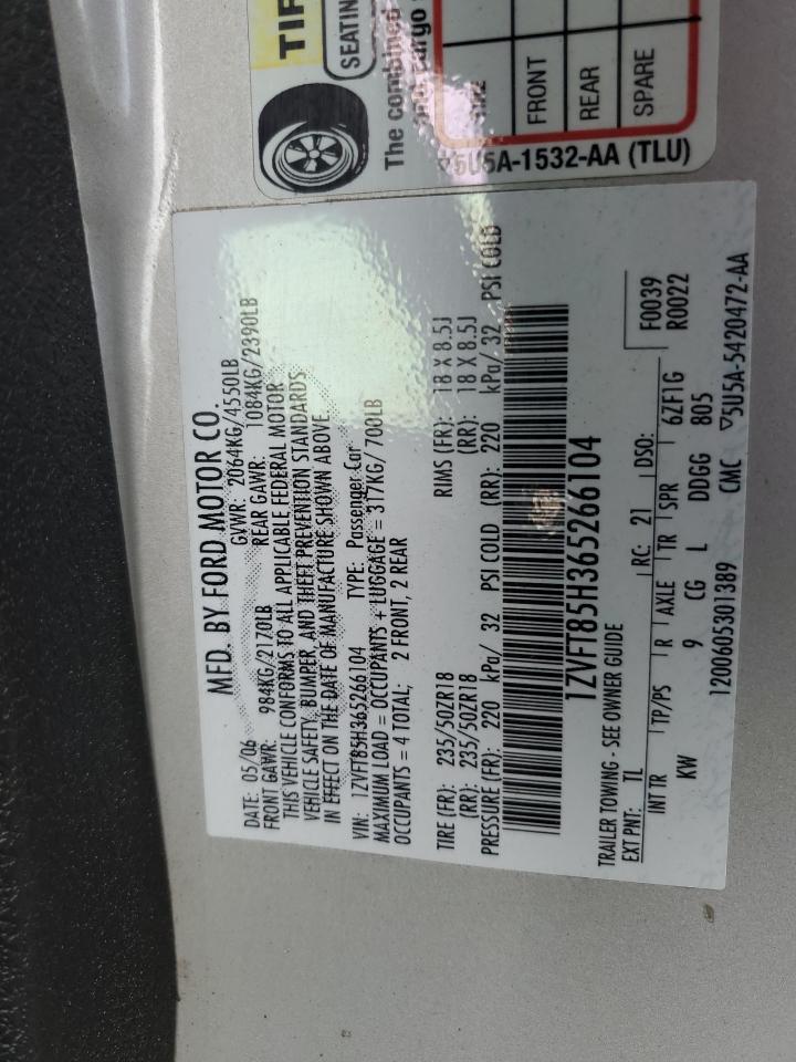 Lot #3268876220 2006 FORD MUSTANG GT