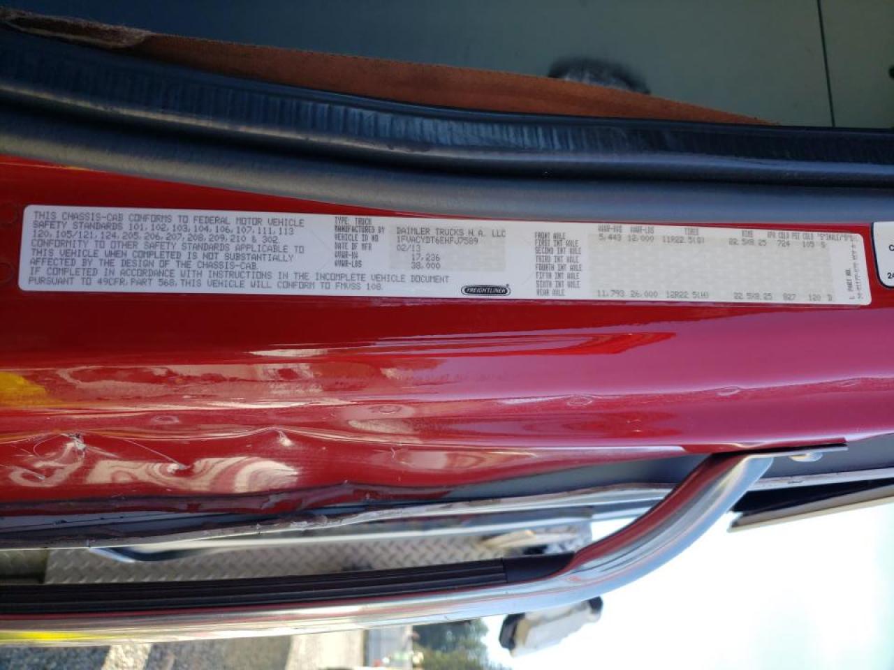 Lot #3261969533 2014 FREIGHTLINER M2 106 MED