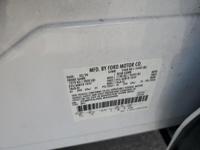 2020 FORD EDGE SEL #3260668651