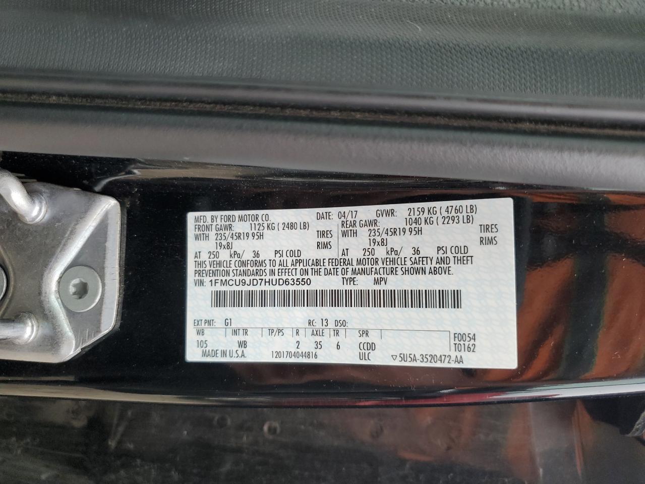 FORD ESCAPE TITANIUM