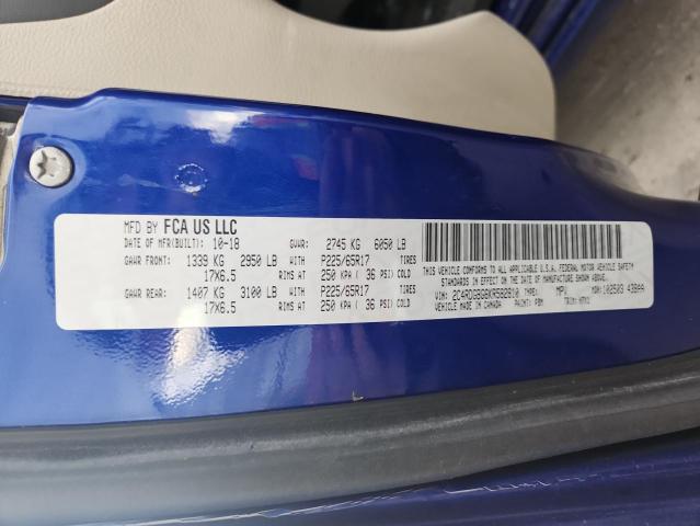 2019 DODGE GRAND CARA #3304308947