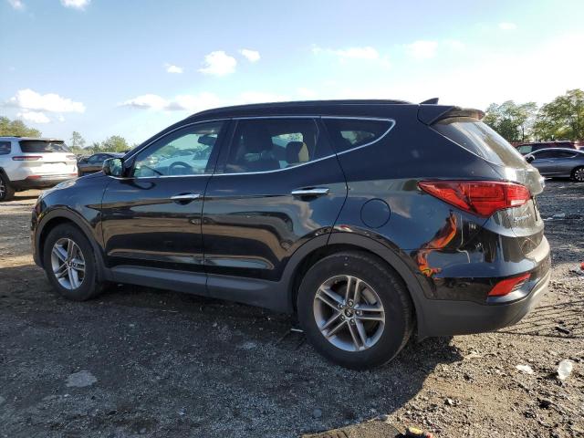 HYUNDAI SANTA FE S 2017 black  gas 5NMZU3LB5HH018824 photo #3