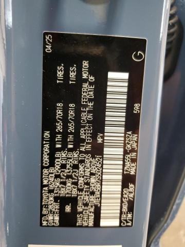 2025 TOYOTA 4RUNNER SR - JTEVA5BR7S5024521