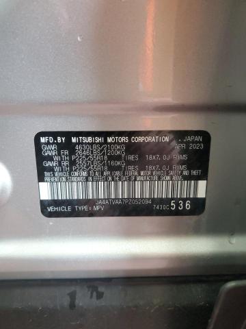 2023 MITSUBISHI ECLIPSE CR JA4ATVAA7PZ052094