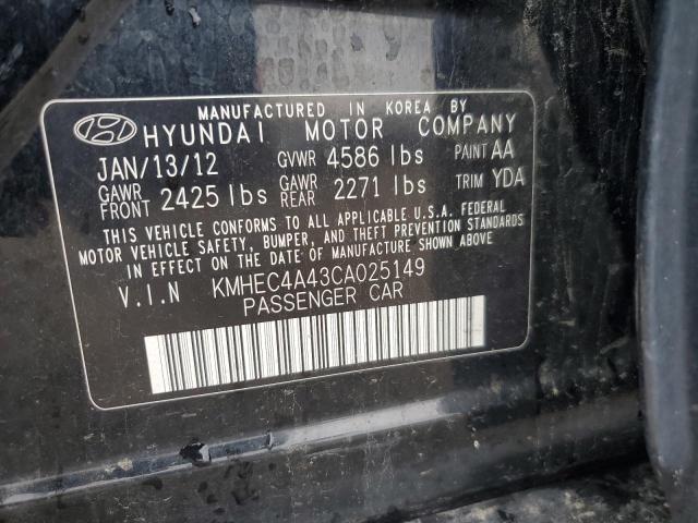 2012 HYUNDAI SONATA HYB - KMHEC4A43CA025149