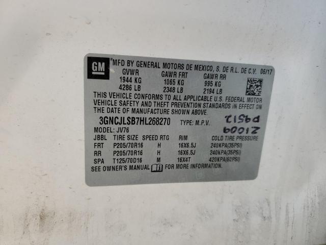 2017 CHEVROLET TRAX 1LT #3304797316