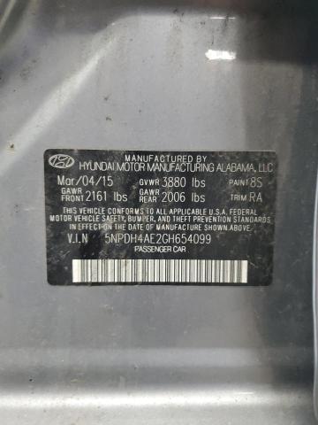 2016 HYUNDAI ELANTRA SE - 5NPDH4AE2GH654099