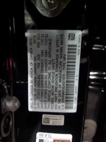 2018 HONDA CR-V LX 2HKRW6H39JH211970