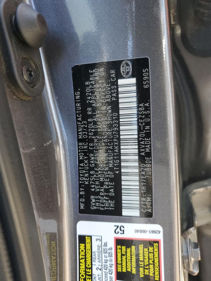 TOYOTA CAMRY SE NIGHT SHADE