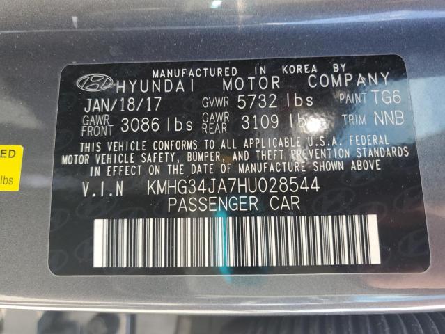 2017 GENESIS G90 PREMIUM KMHG34JA7HU028544
