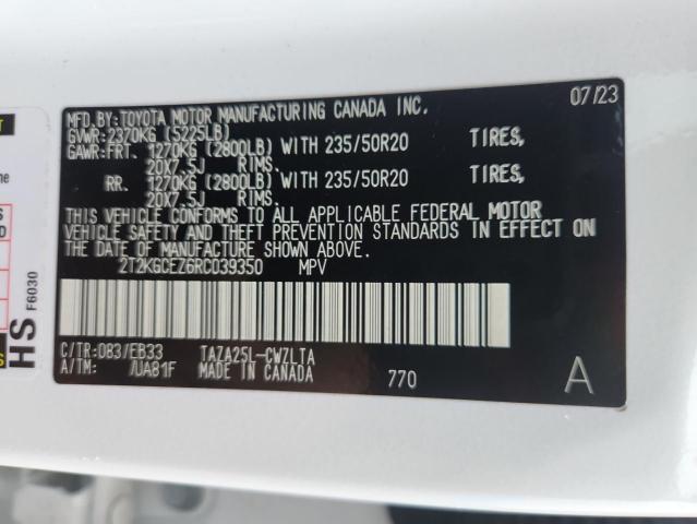 2024 LEXUS NX 350 LUX 2T2KGCEZ6RC039350