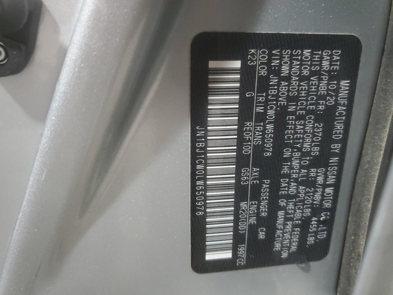 NISSAN ROGUE SPORT S