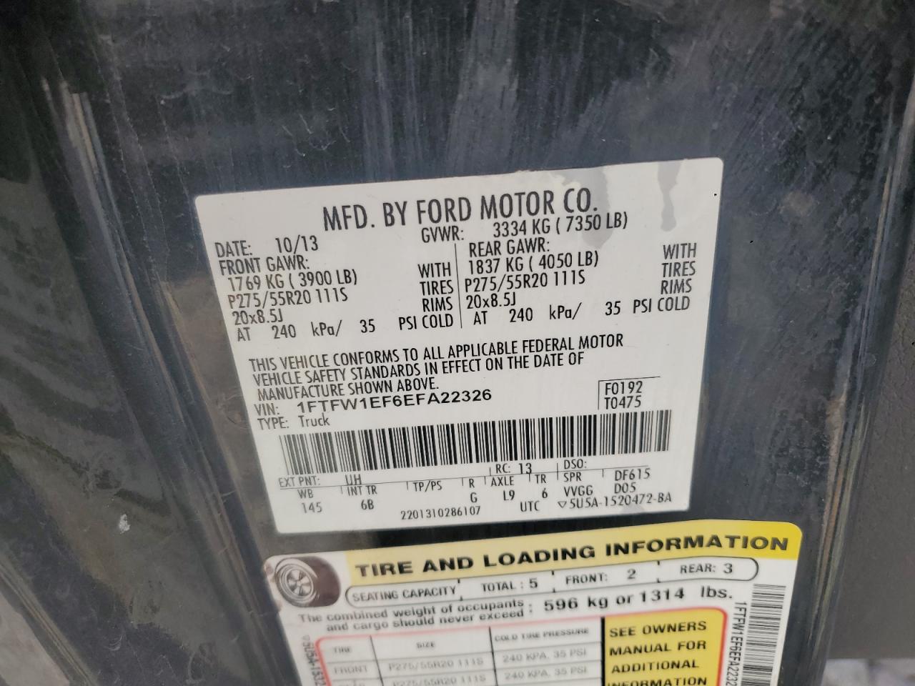 FORD F-150 SUPERCREW