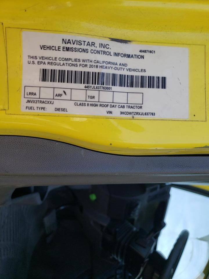 Lot #3253631018 2018 INTERNATIONAL RH613