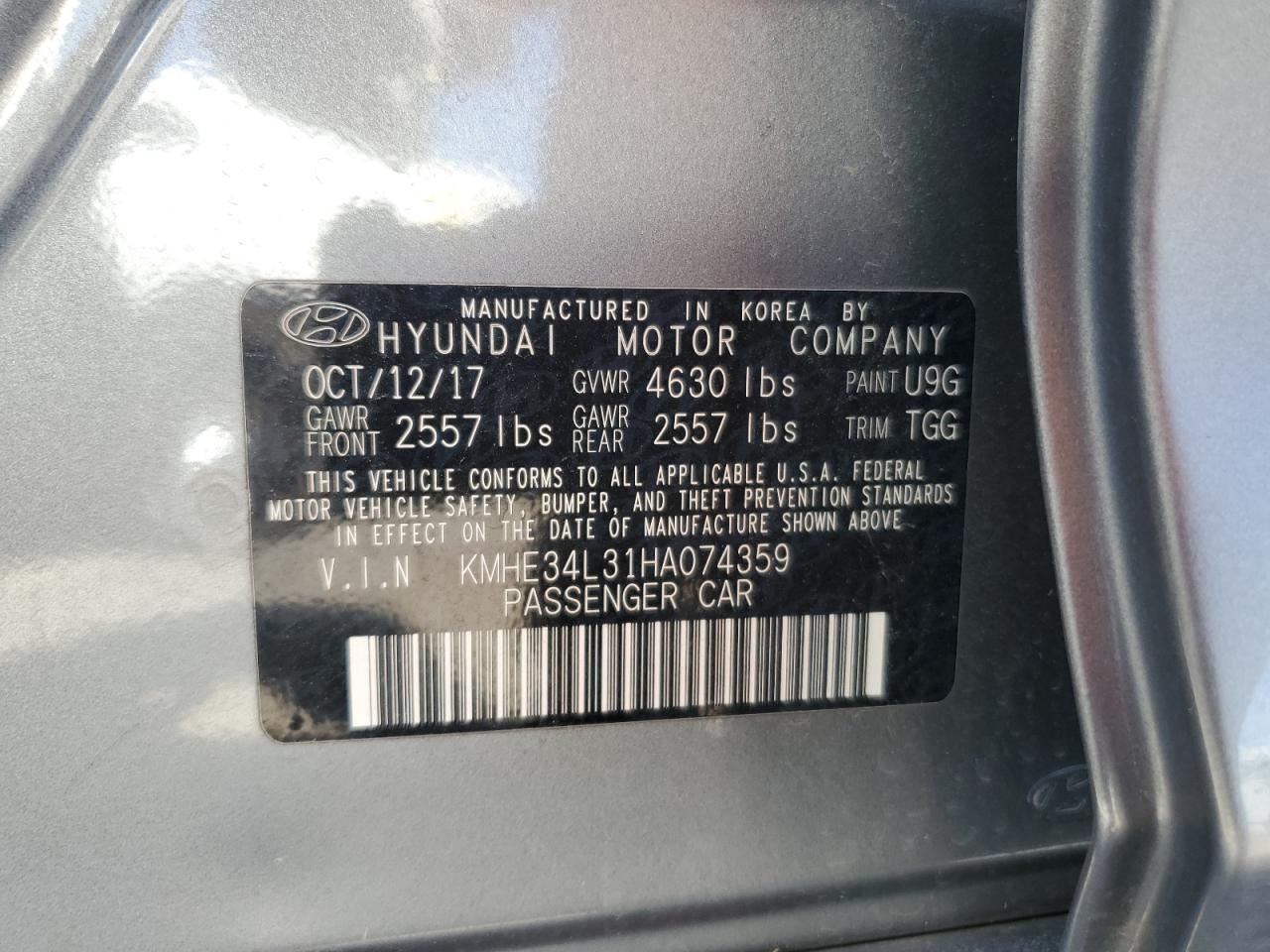 HYUNDAI SONATA HYBRID
