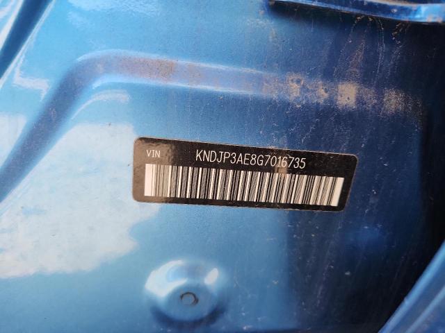 2016 KIA SOUL EV KNDJP3AE8G7016735