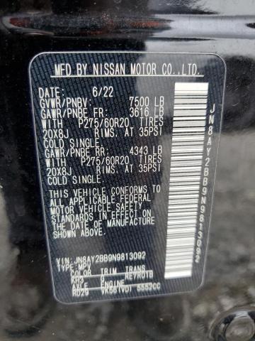 2022 NISSAN ARMADA SL JN8AY2BB9N9813092